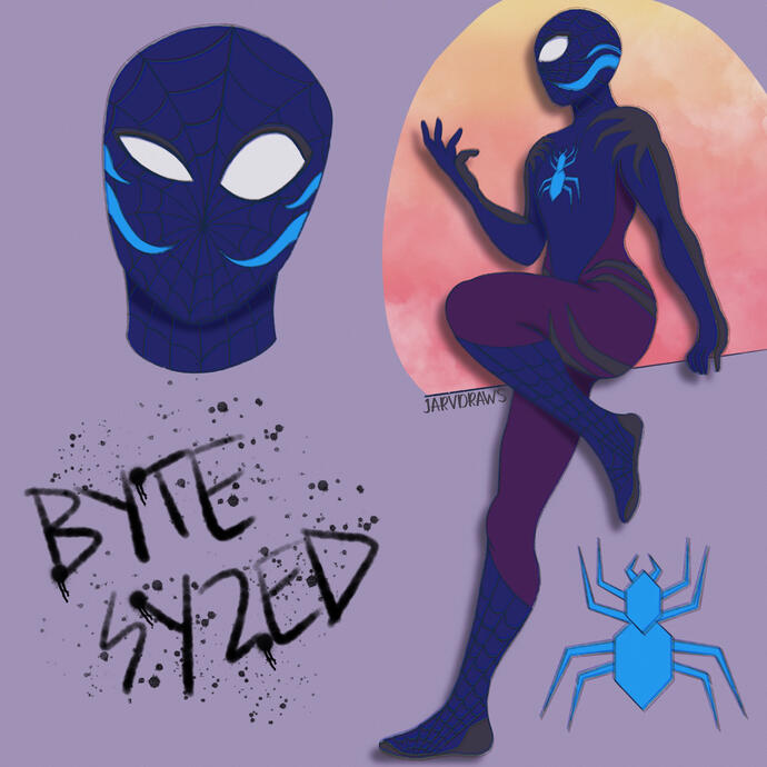 Everyone got to do a spidersona and so I wanted the chance